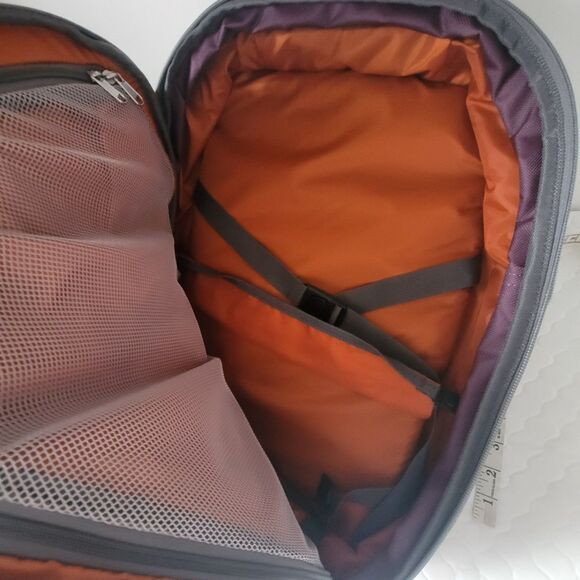 Ebags Mother Lode Travel Backpack Purple Convertible Luggage Expandable 117769 - Picture 7 of 14